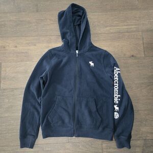 Abercrombie & Fitch Navy Blue Boys Hoodie Size 13/14